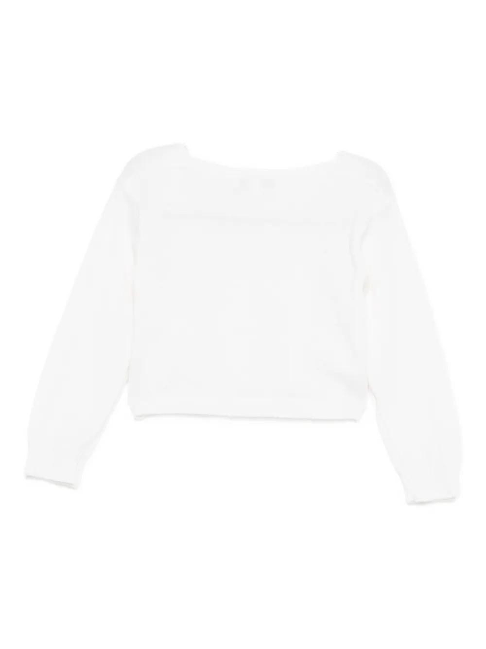 Mariella Ferrari Buttoned Jacket In White