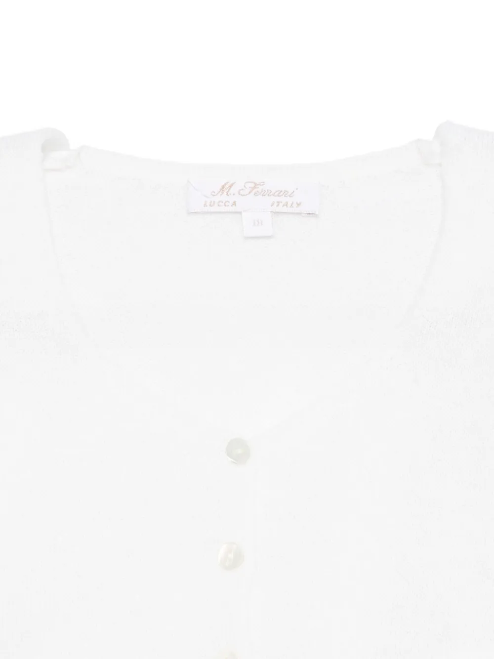 Mariella Ferrari Jack met knopen Wit