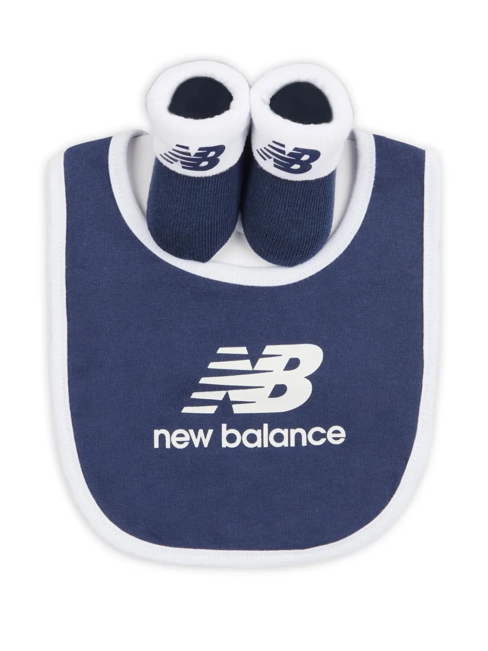 New Balance Kids logo-print bib (set of three) | Blue | Image 1