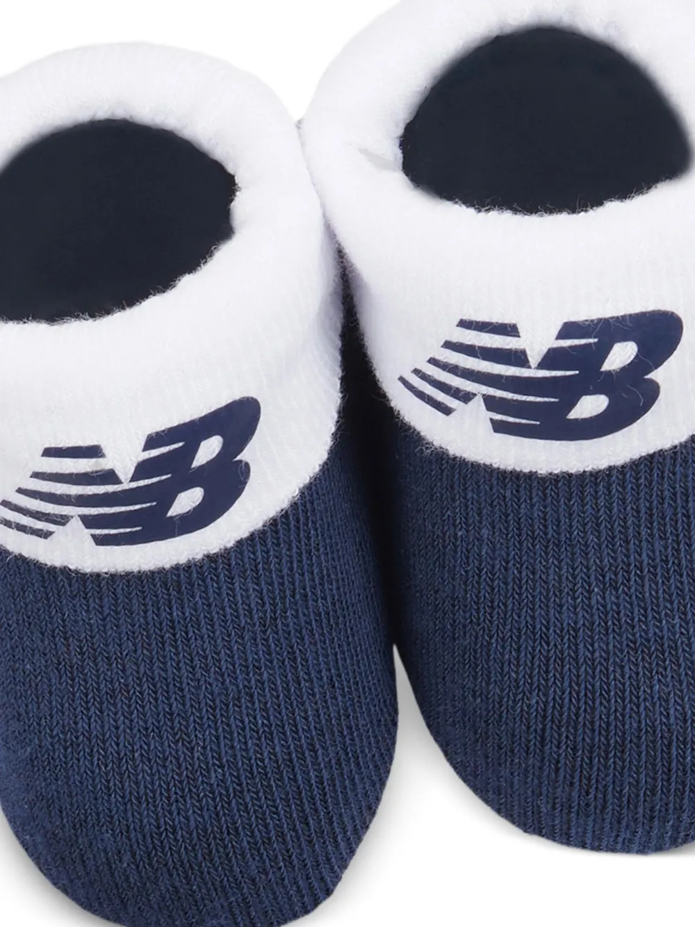 New Balance Kids Slabbetjes met logoprint Blauw