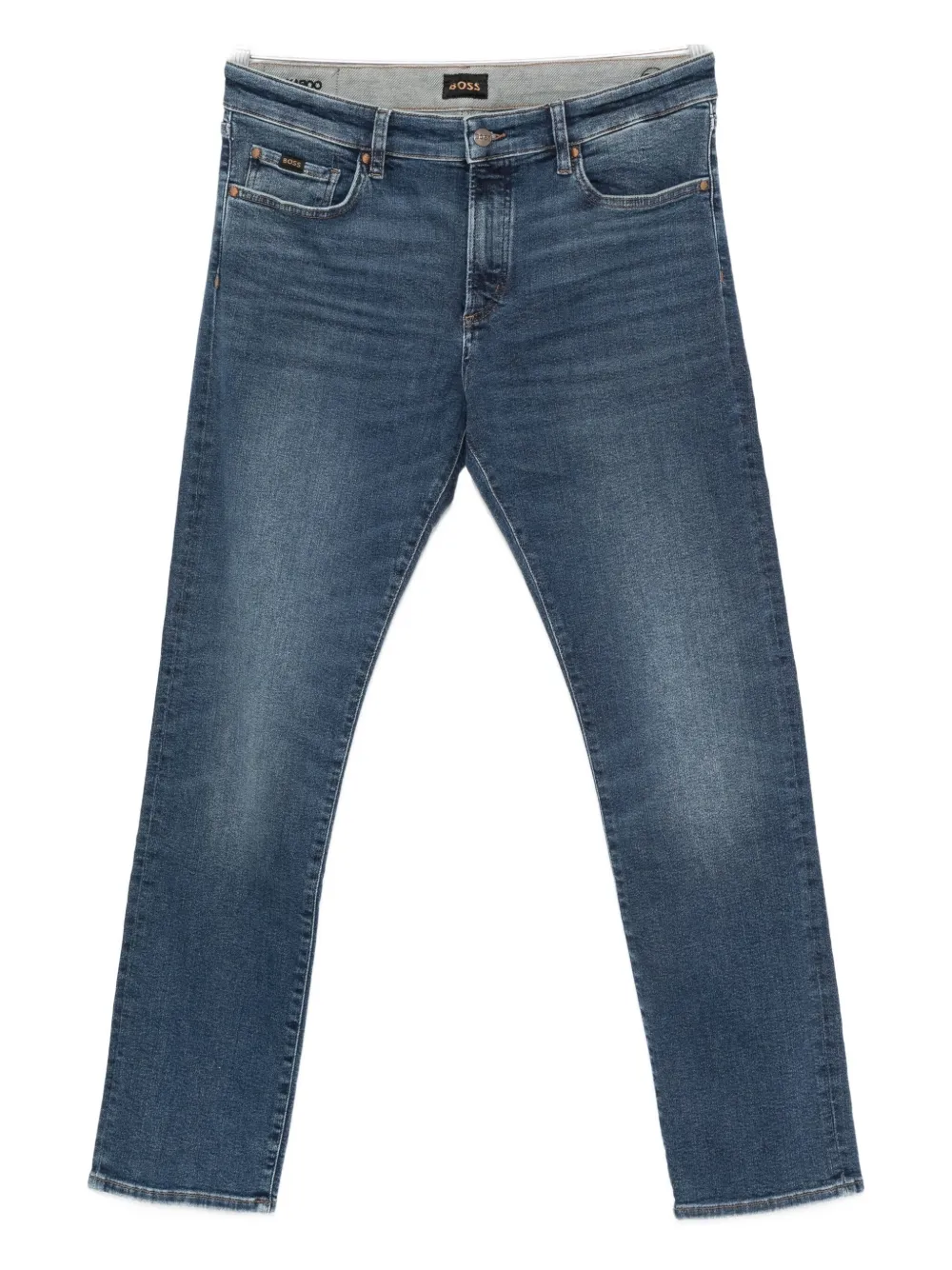Hugo Boss Straight-leg Jeans In Blue