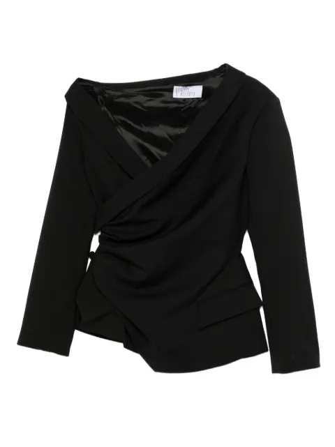 Giuseppe Di Morabito draped asymmetric jacket