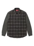 Supreme plaid houndstooth shirt - Black