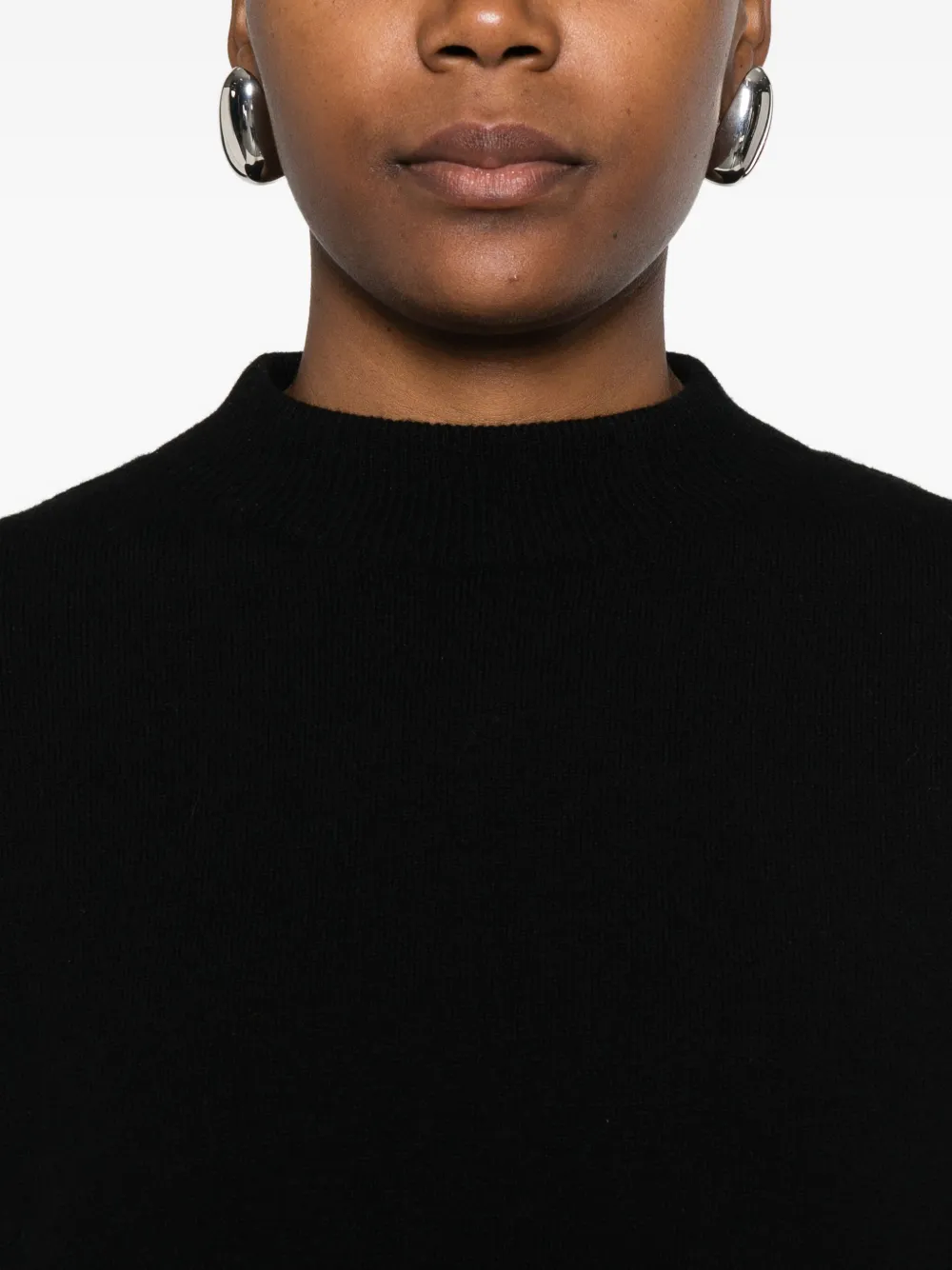 Drykorn High-neck Long-sleeves Sweater In Black