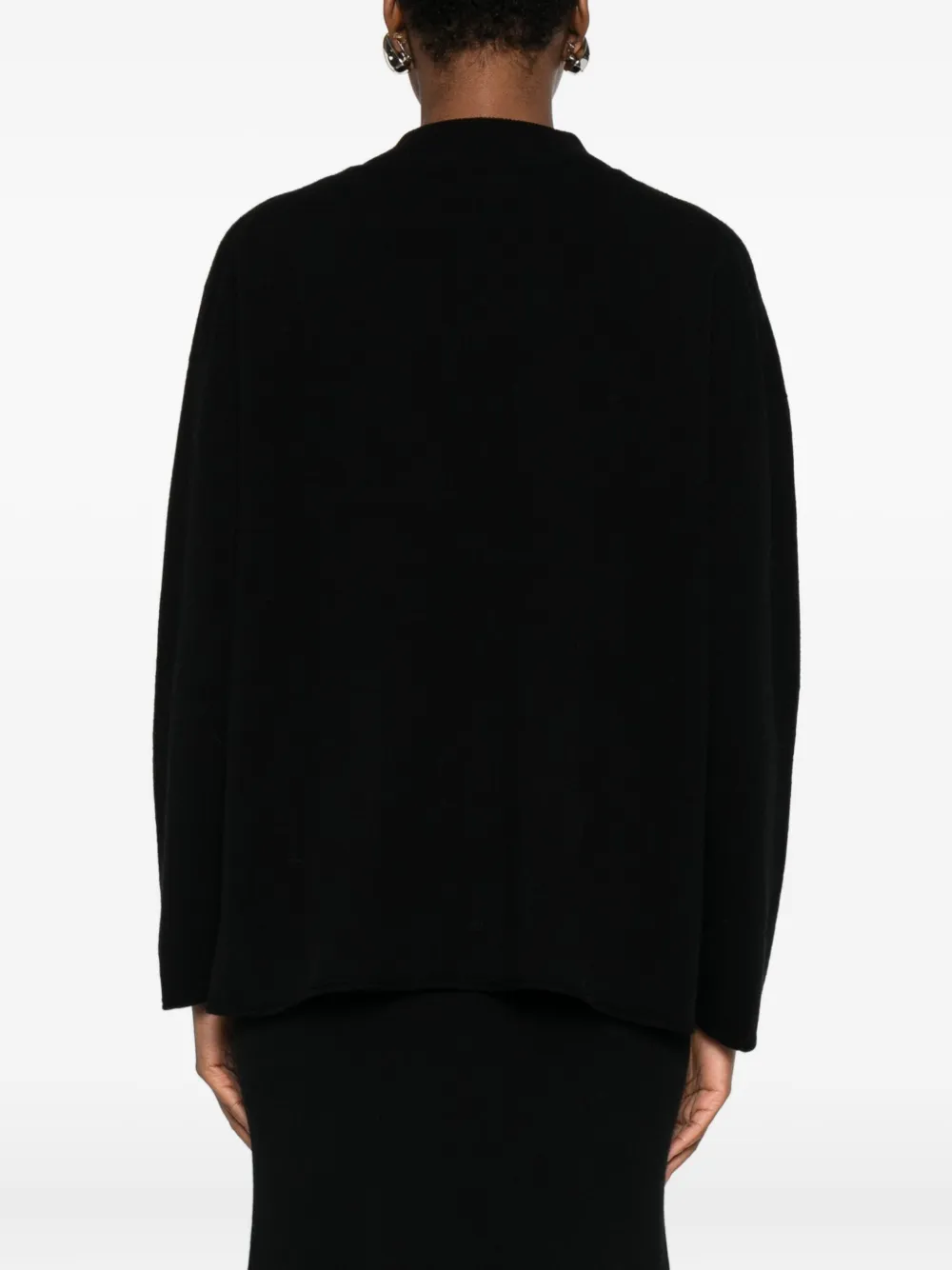 Drykorn High-neck Long-sleeves Sweater In Black