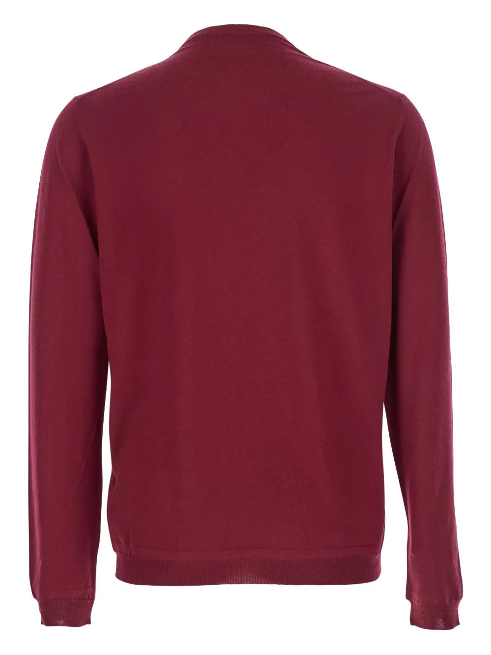 GOES BOTANICAL crew-neck wool sweater - Rood