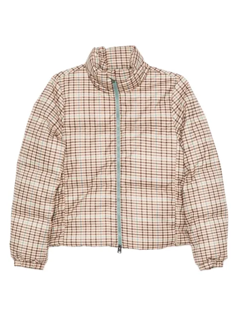 Woolrich checked zip-up jacket