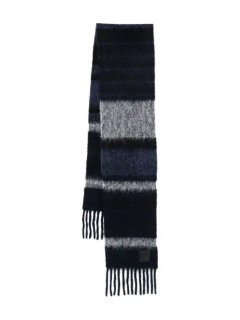 Weekend Max Mara striped fringed scarf