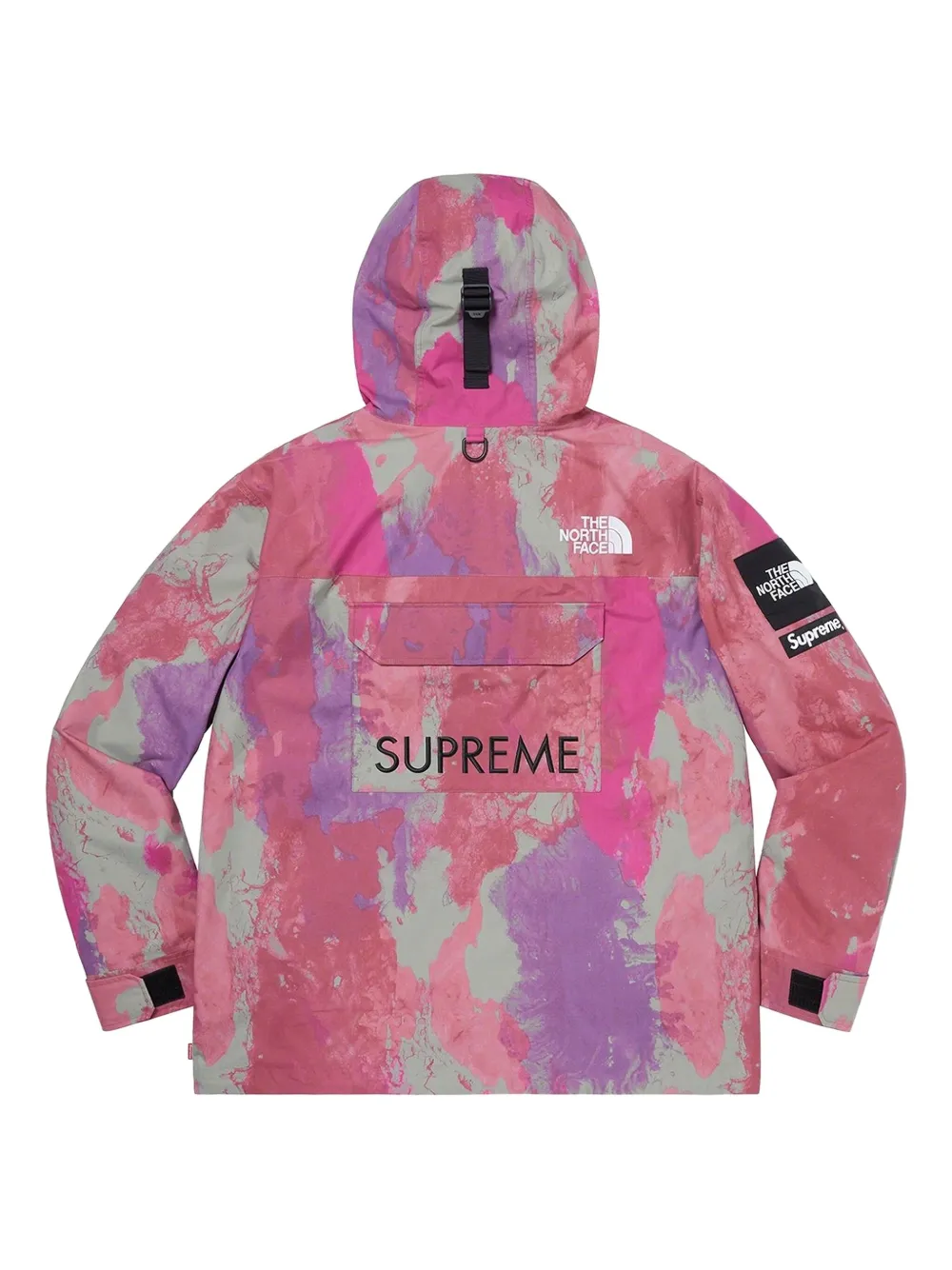 Supreme X The North Face Cargo Jacket In Pink