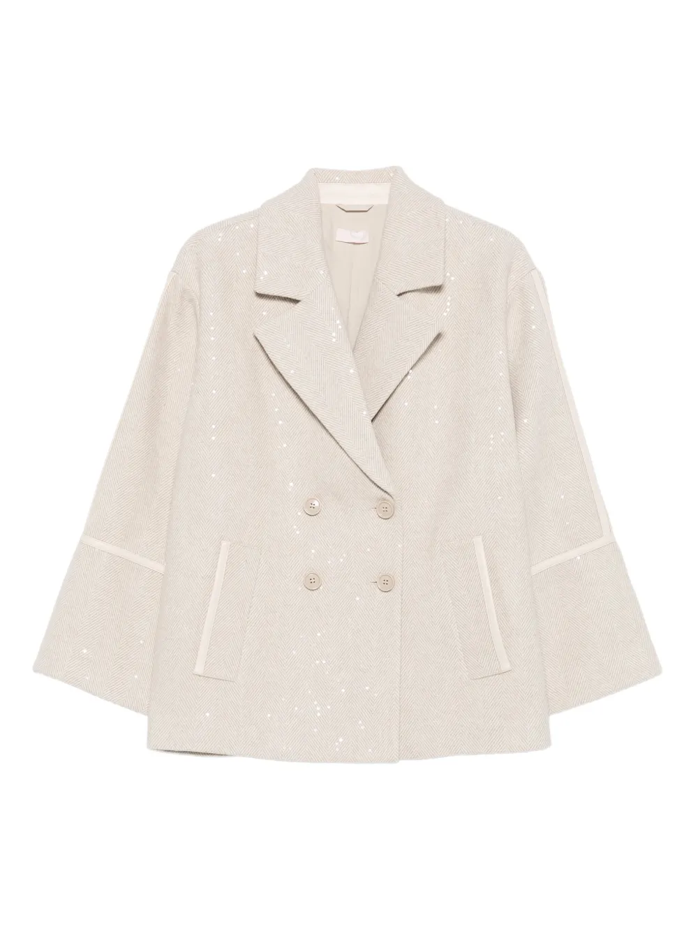 LIU JO sequin-embellished blazer | Neutrals | Image 1