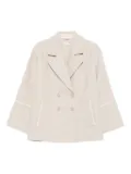 LIU JO sequin-embellished blazer - Neutrals