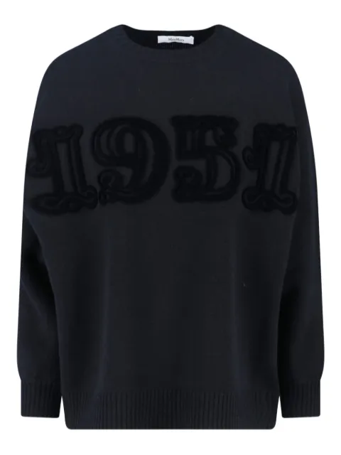 Max Mara 1951 logo sweater