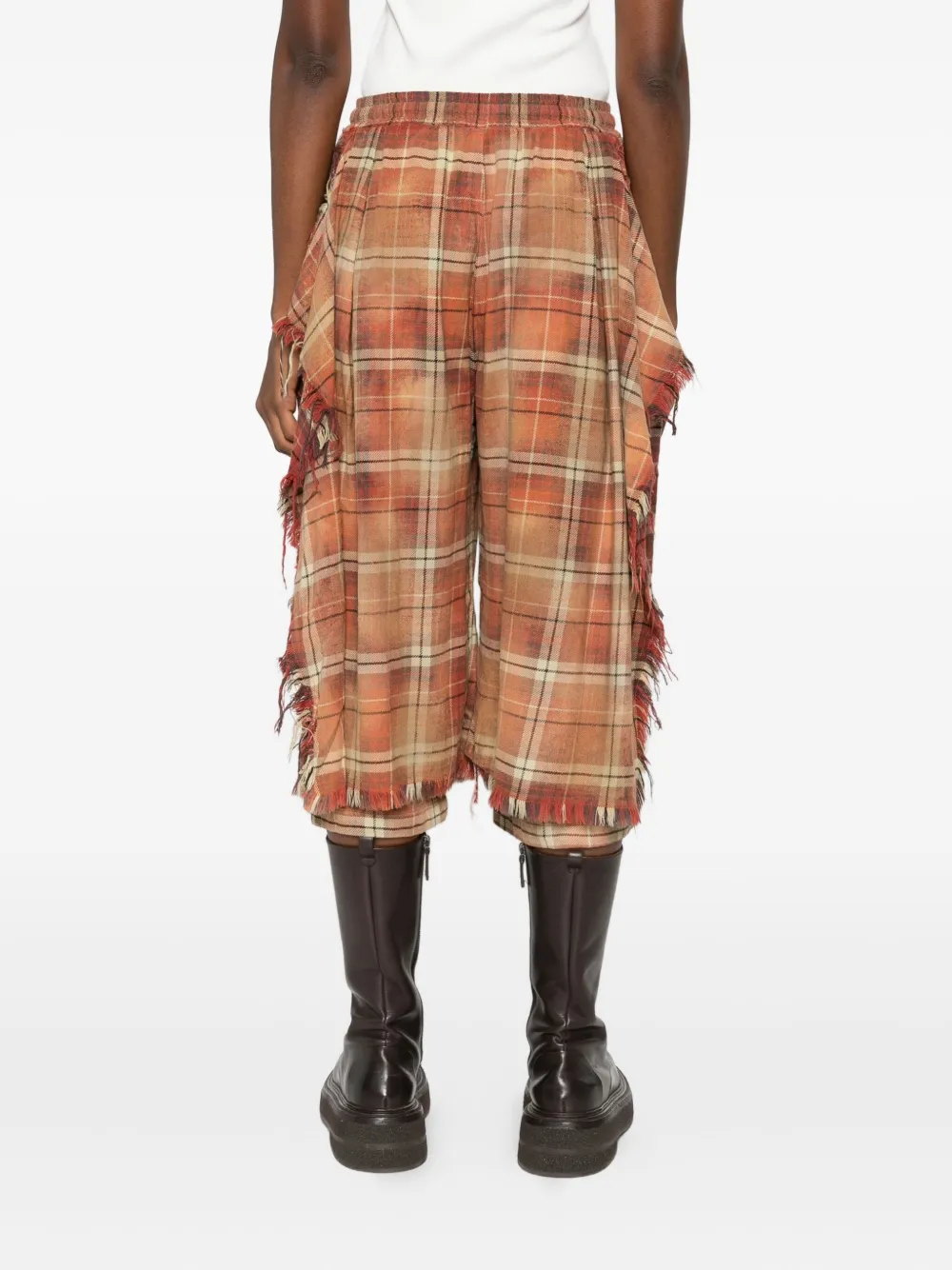 R13 Drawstring Casual Pants In Orange