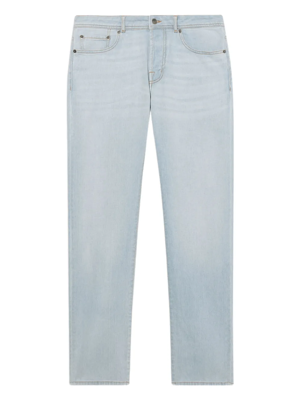 Brooks Brothers five-pocket cotton-blend jeans - Blu