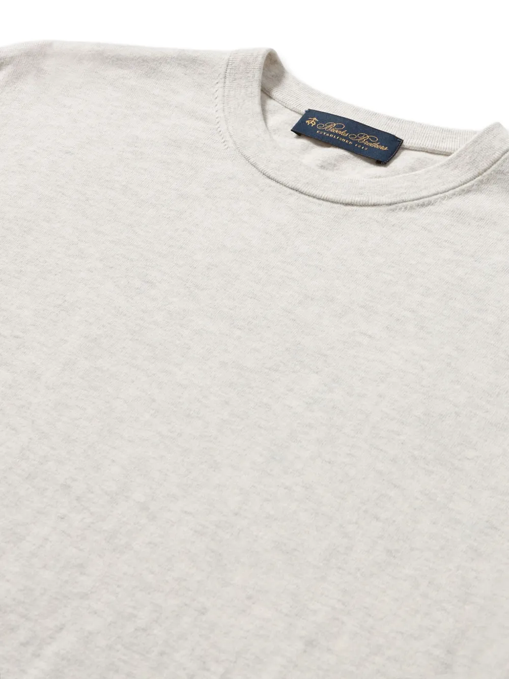 Brooks Brothers Trui met ronde hals - Beige