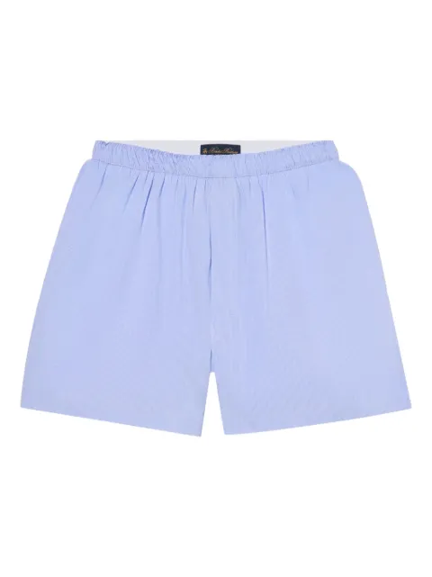 Brooks Brothers micro-striped cotton boxer shorts
