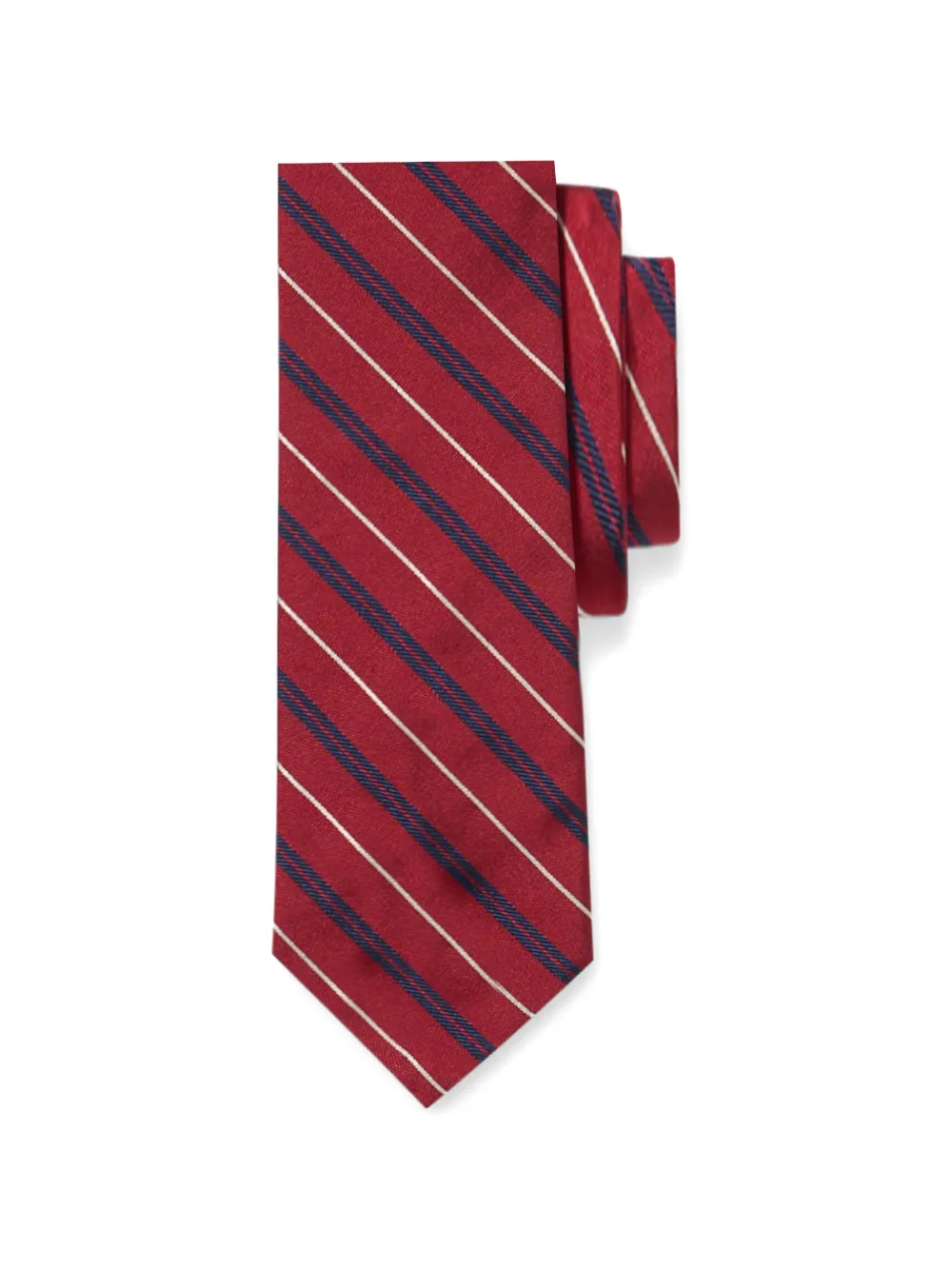 Brooks Brothers Regimental silk tie - Rosso