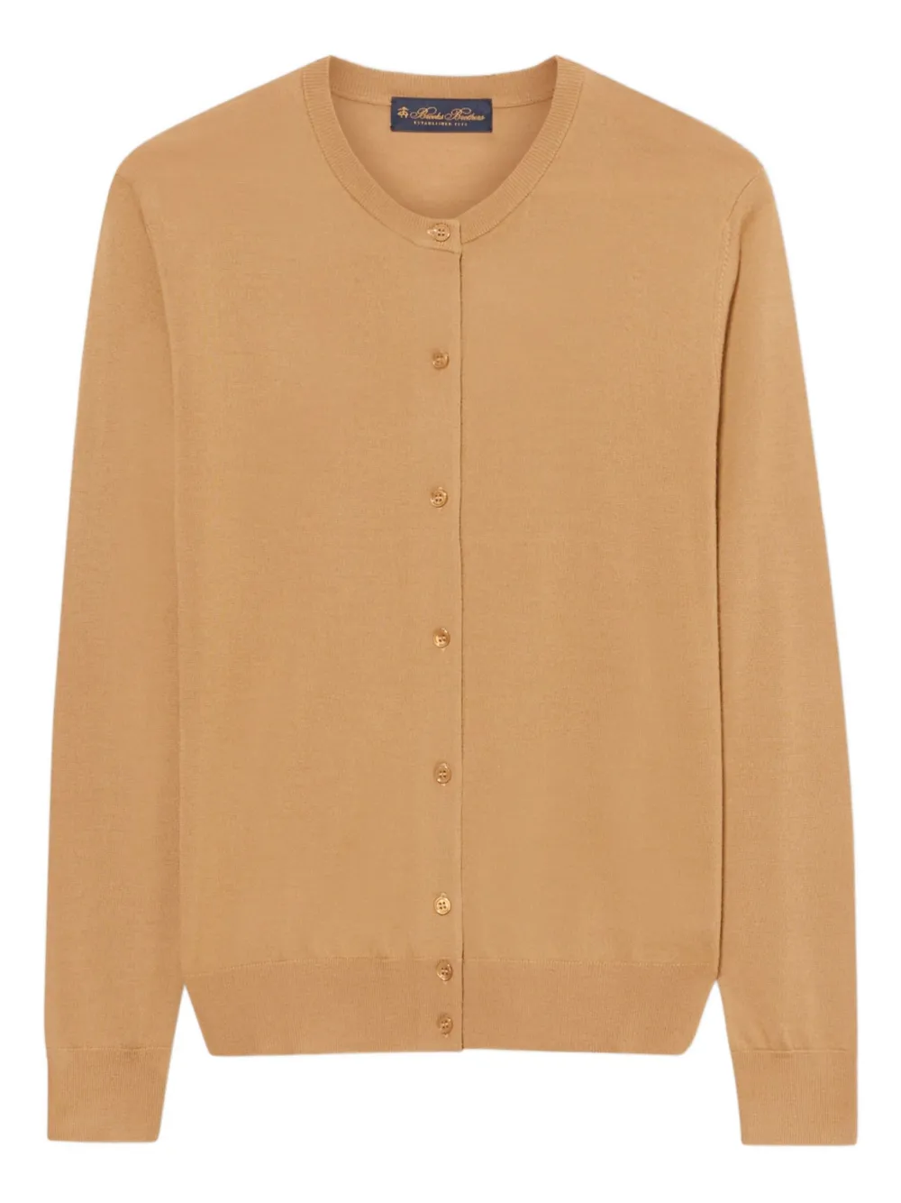 Brooks Brothers merino-wool cardigan - Braun