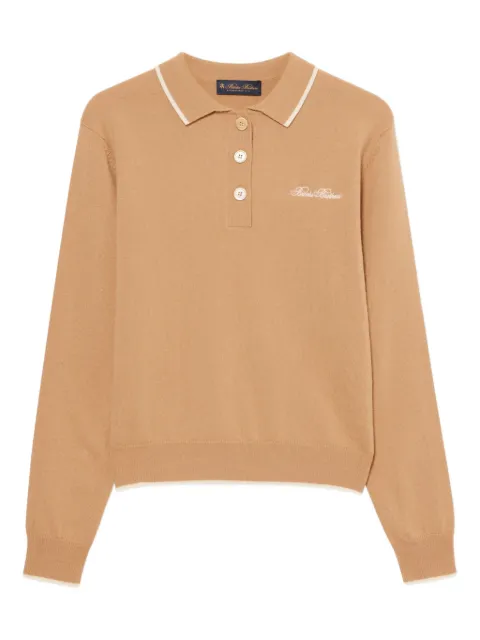 Brooks Brothers Poloshirt mit langen Ärmeln