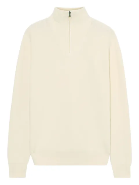 Brooks Brothers half-zip wool sweater