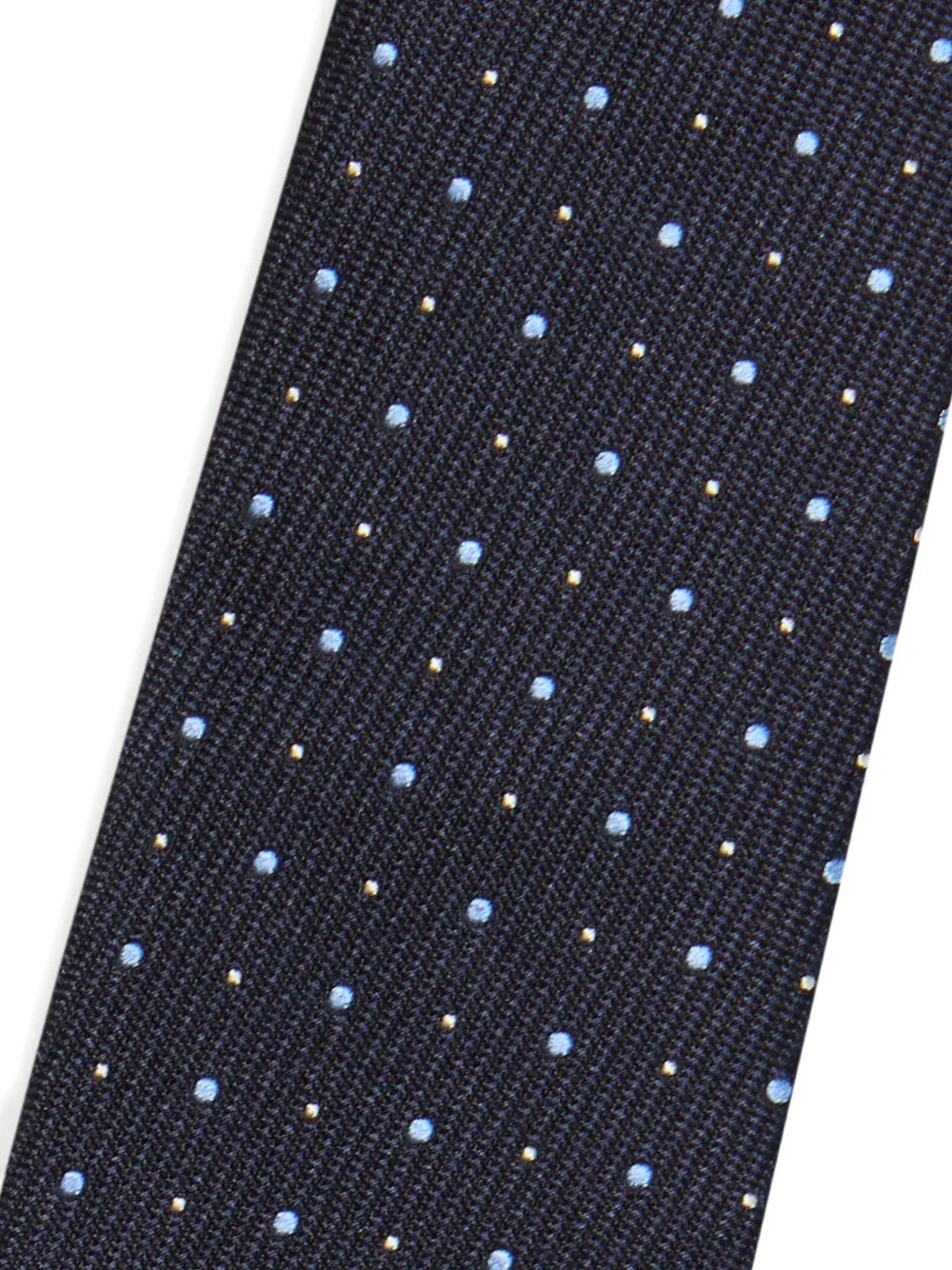  Brooks Brothers Polka Dot Silk Tie - Blue 