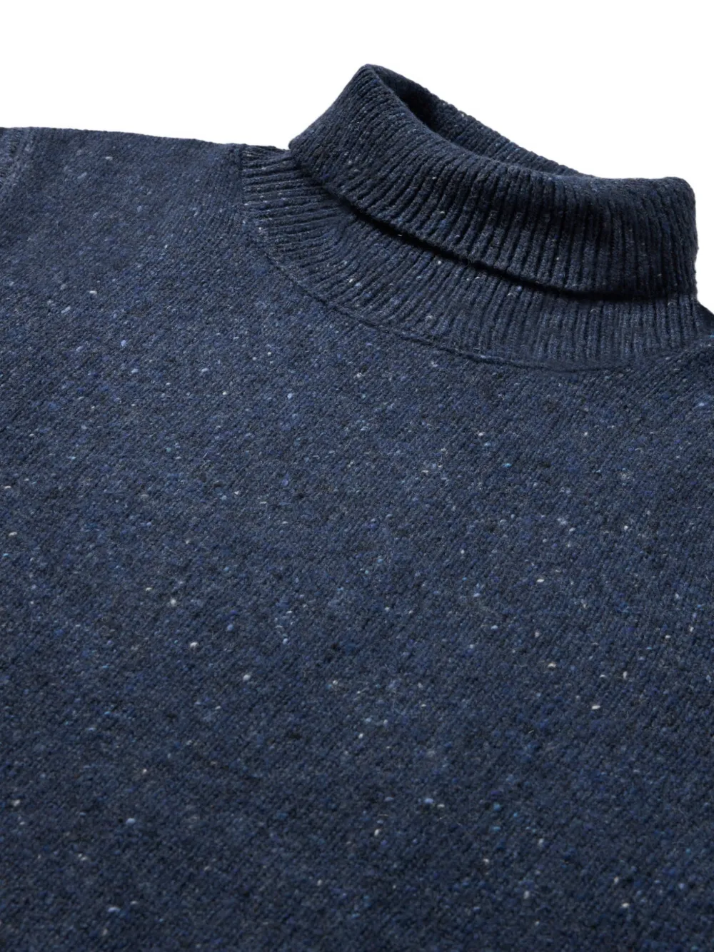 Brooks Brothers Coltrui met geribbelde afwerking Blauw