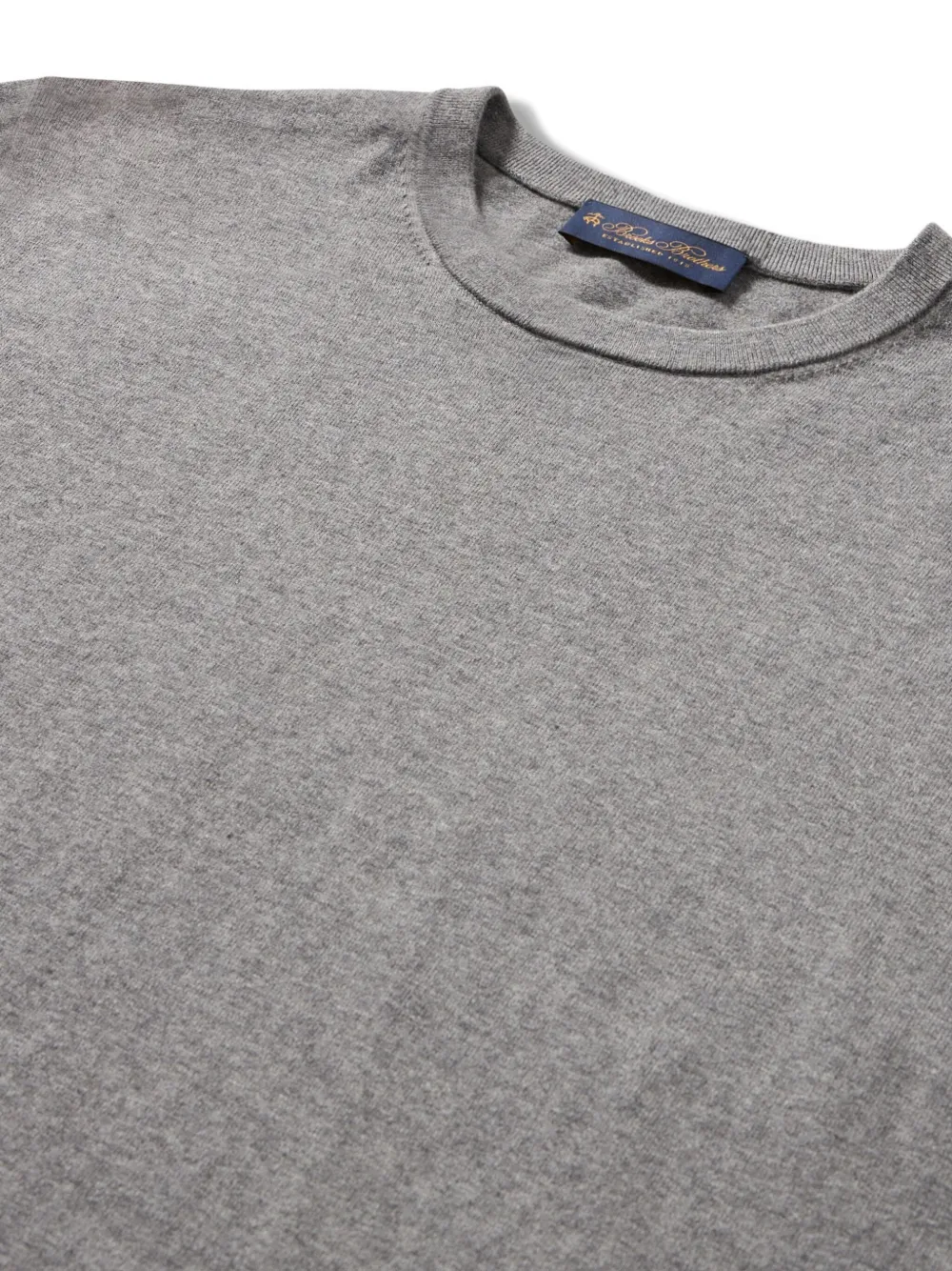 Brooks Brothers Trui met ronde hals - Grijs