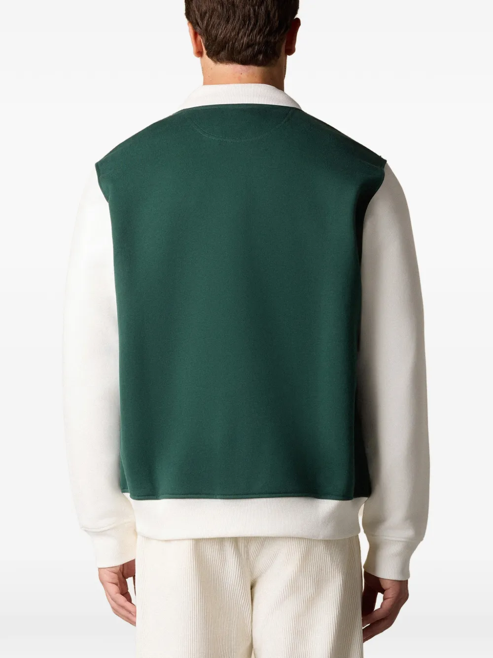 Brooks Brothers Jack met logopatch en zijzakken Groen