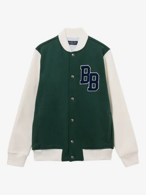 Brooks Brothers logo-patch side-pockets jacket