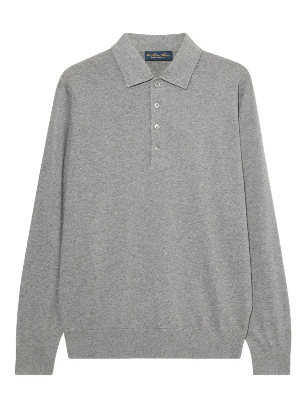 Brooks Brothers Polo con bottoni - Grigio