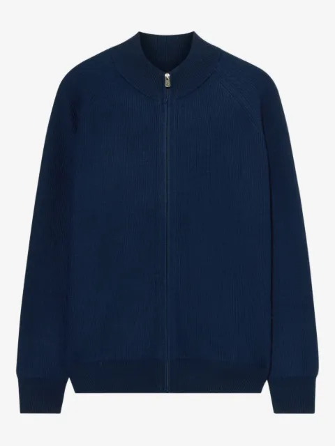 Brooks Brothers cardigan en laine mérinos à fermeture zippée