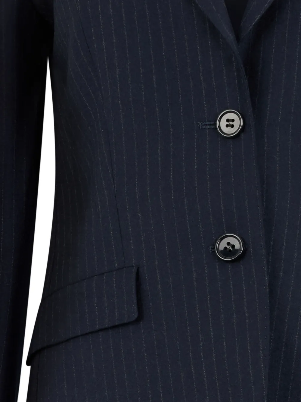 Brooks Brothers striped-pattern virgin-wool blazer | Blazers | Image 2