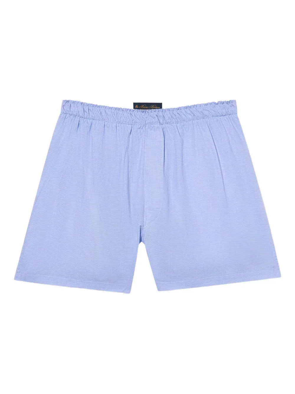 Brooks Brothers Boxershorts mit Mikro-Effekt - Blau