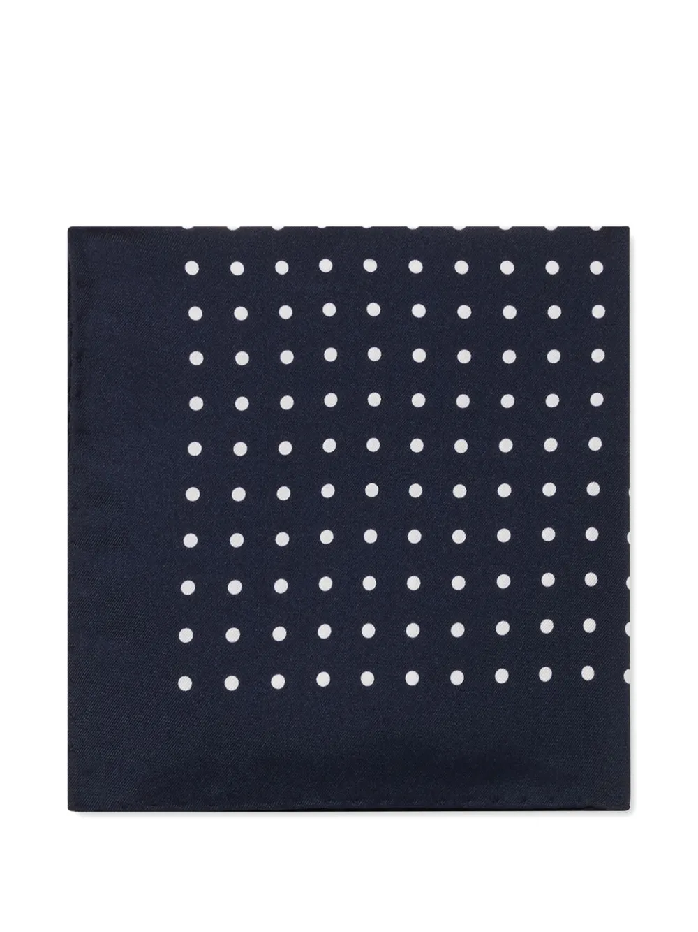  Brooks Brothers Polka Dot Silk Pocket Square - Blue 