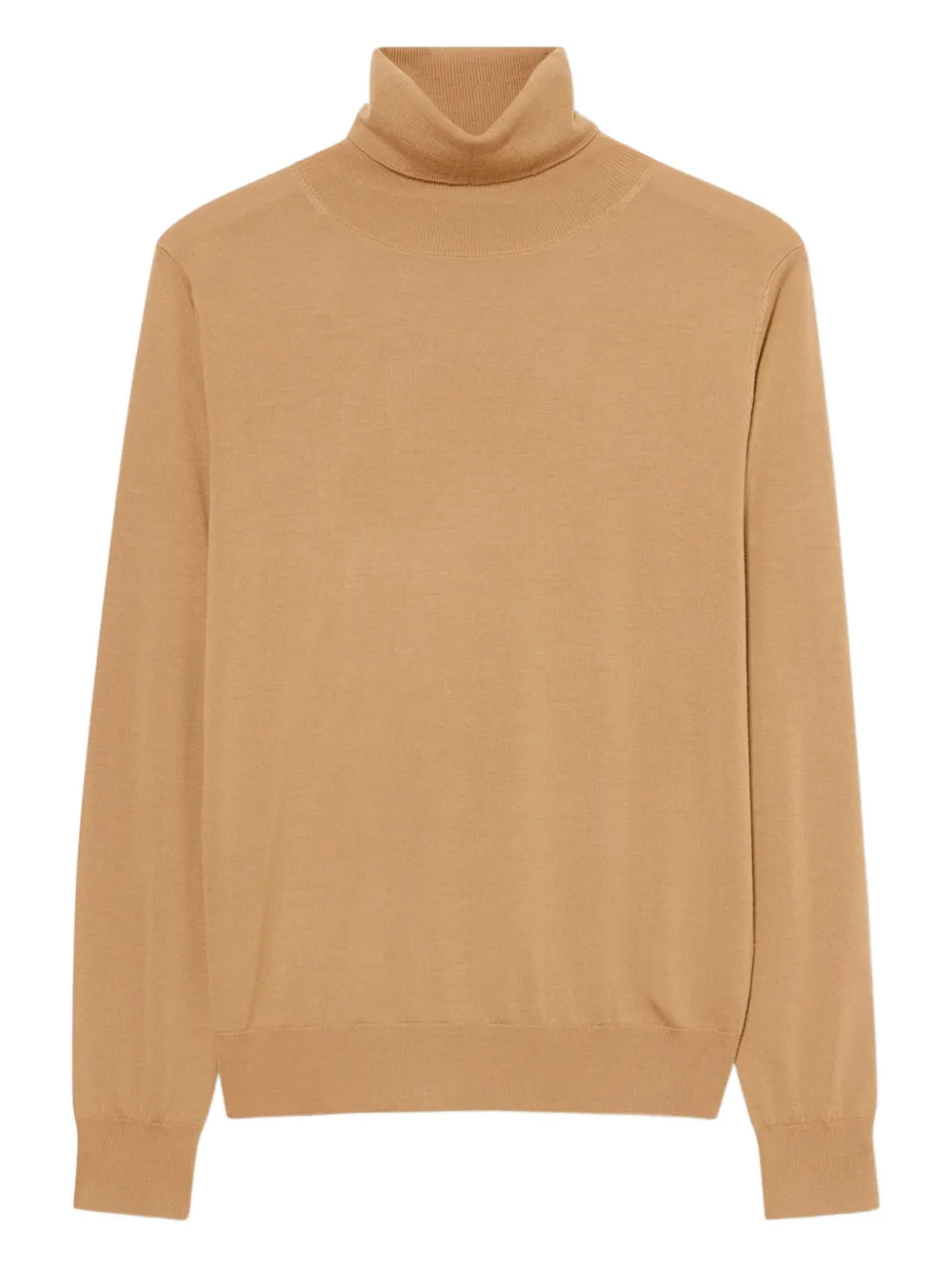 Brooks Brothers merino wool turtleneck sweater | Brown | Image 1