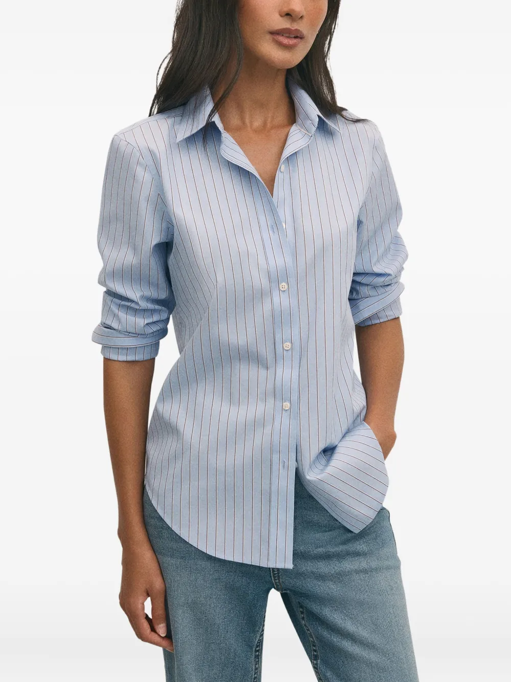 Brooks Brothers Camicia a righe - Blu