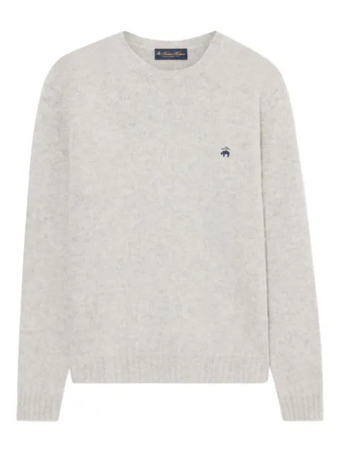 Brooks Brothers Shetland-wool crew-neck sweater