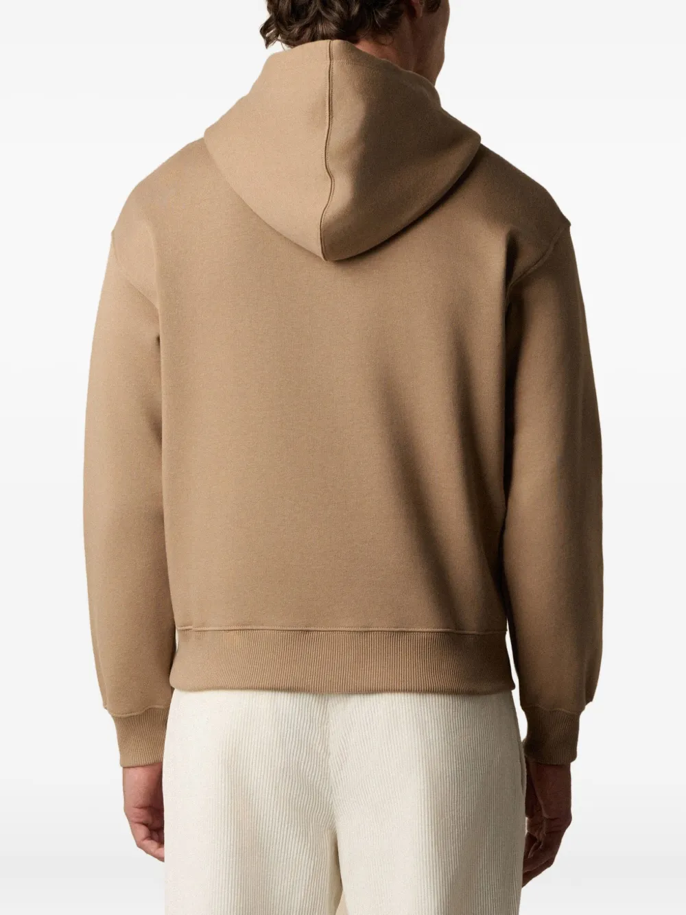 Brooks Brothers Katoenen hoodie met geborduurd logo Bruin