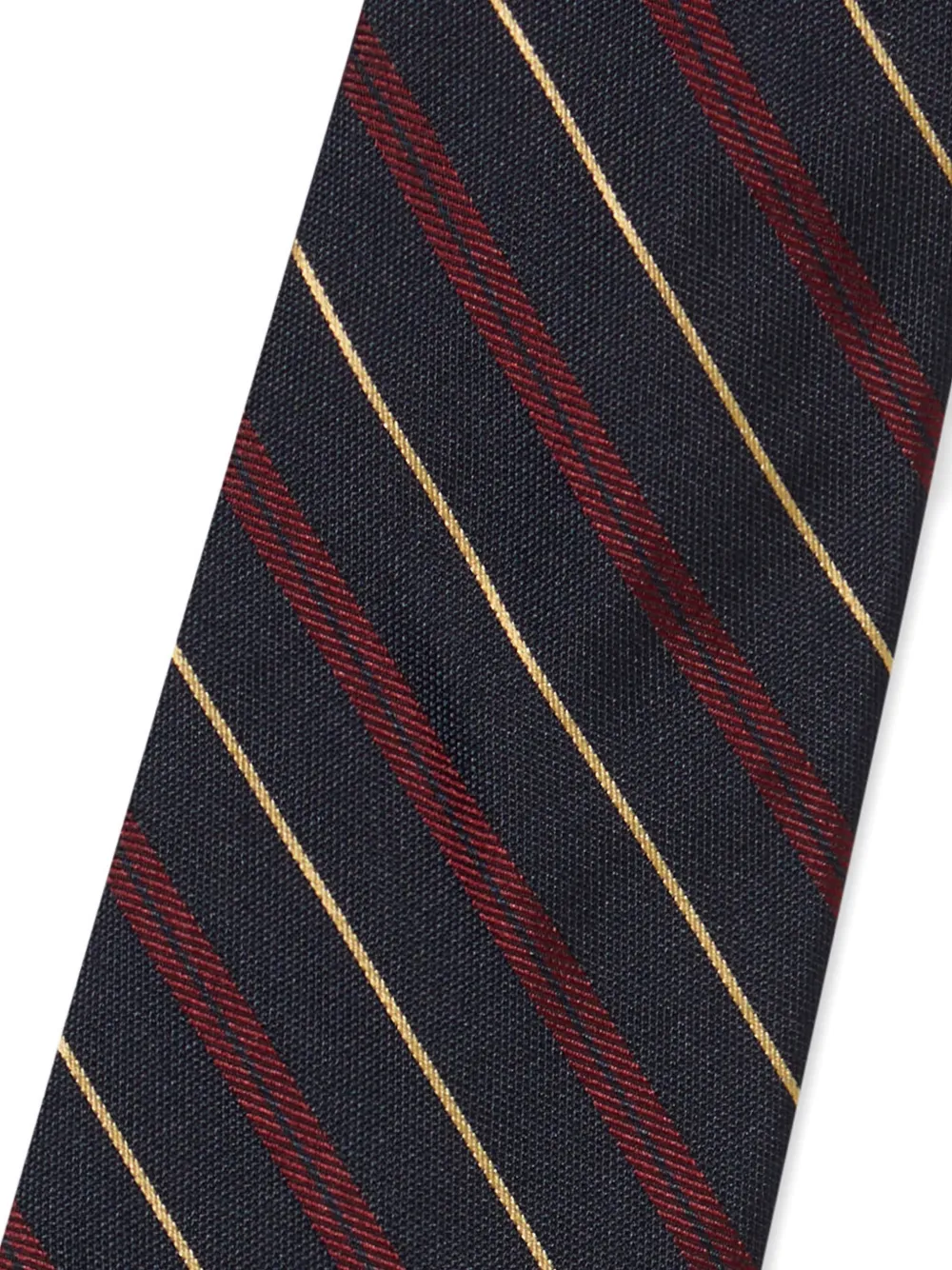  Brooks Brothers Corbata De Seda Regimental - Azul 