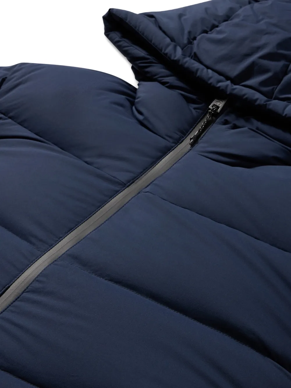  Brooks Brothers Hooded Down Jacket - Blue 