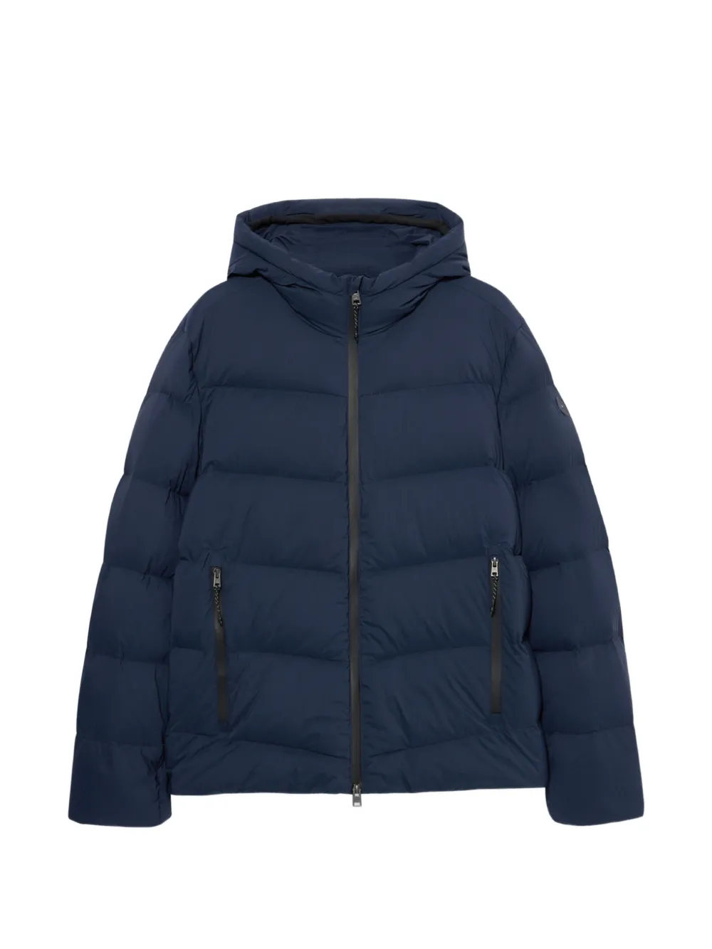Brooks Brothers Daunenjacke mit Kapuze - Blau