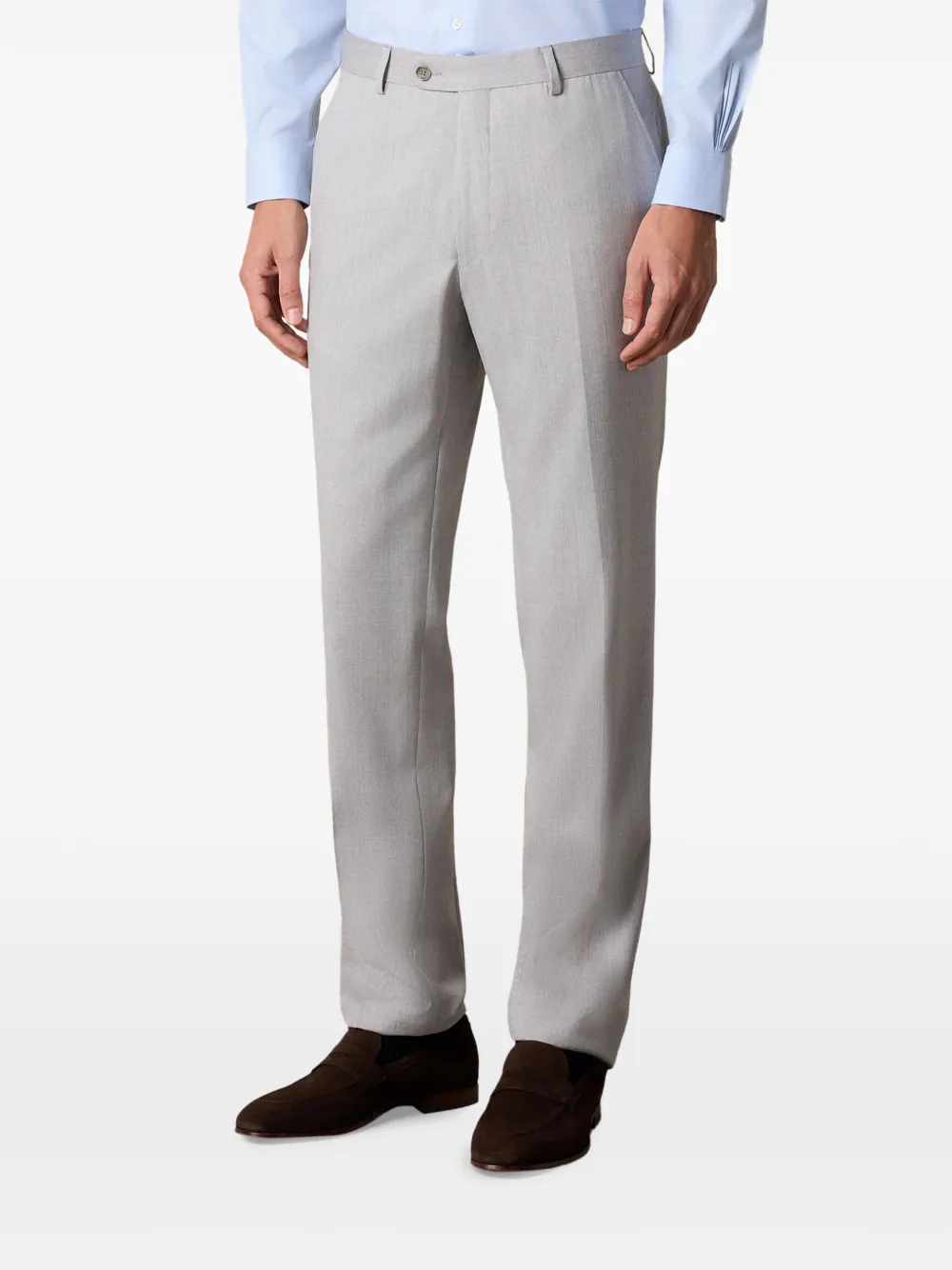  Brooks Brothers Virgin-wool Trousers - Grey 