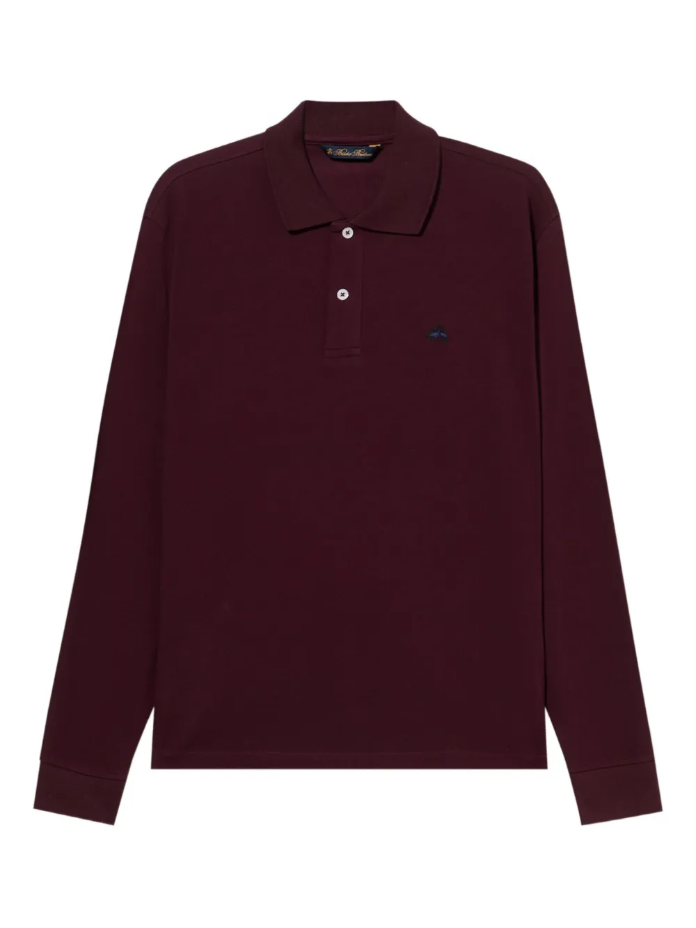 Brooks Brothers piqué cotton polo - Rosso