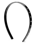 Maison Michel crystal-embellished headband - Black