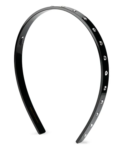 Maison Michel crystal-embellished headband