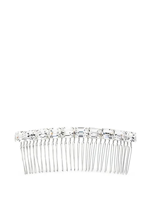 Maison Michel crystal-embellished hair comb