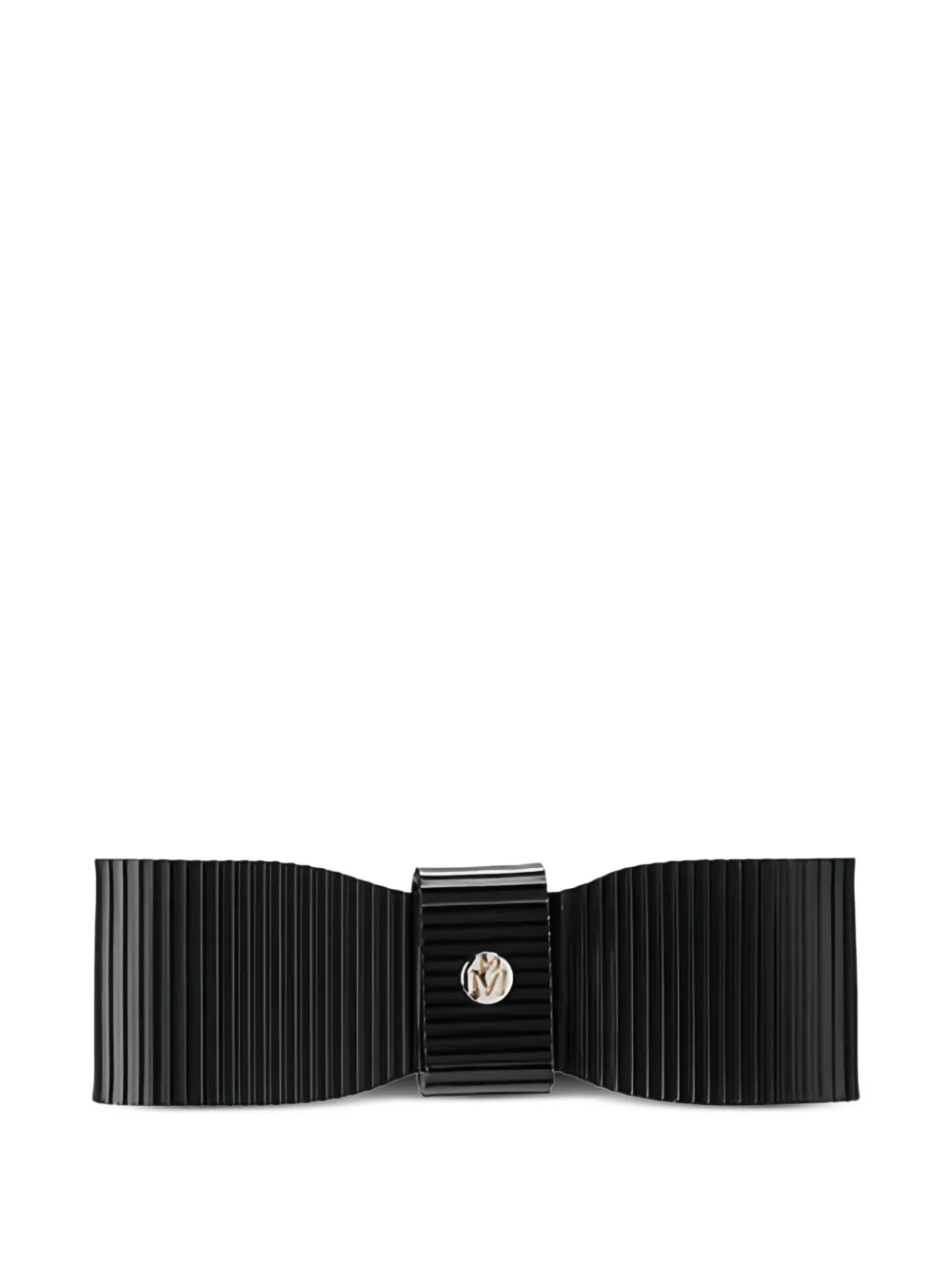 Maison Michel Bridget bow hair clip | Black | Image 1
