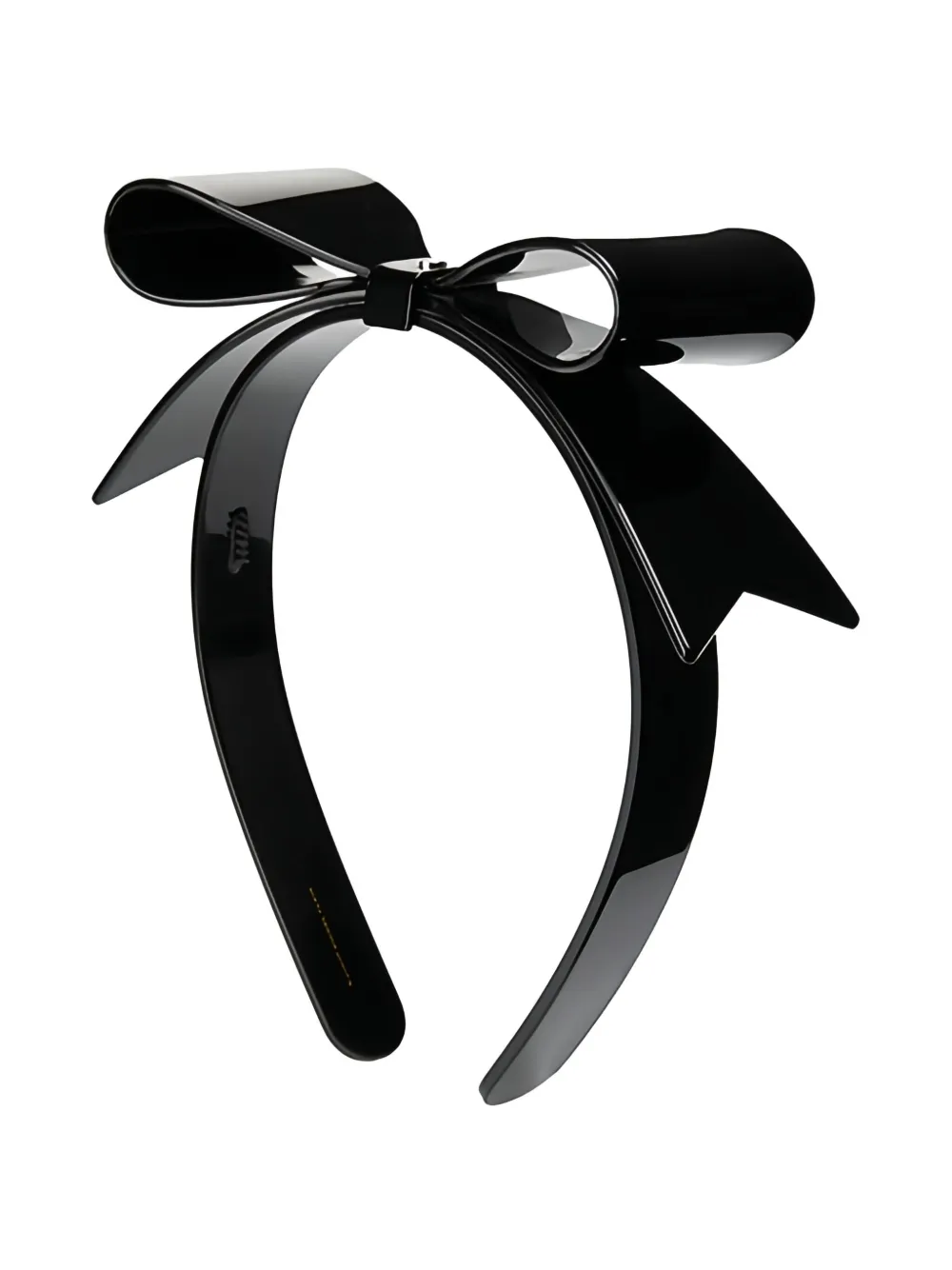 Maison Michel Bow-embellished Headband In Black