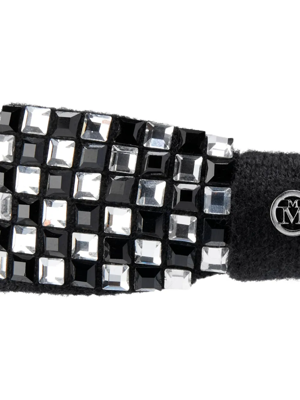Maison Michel crystal-embellished bow hair clip | Image 2