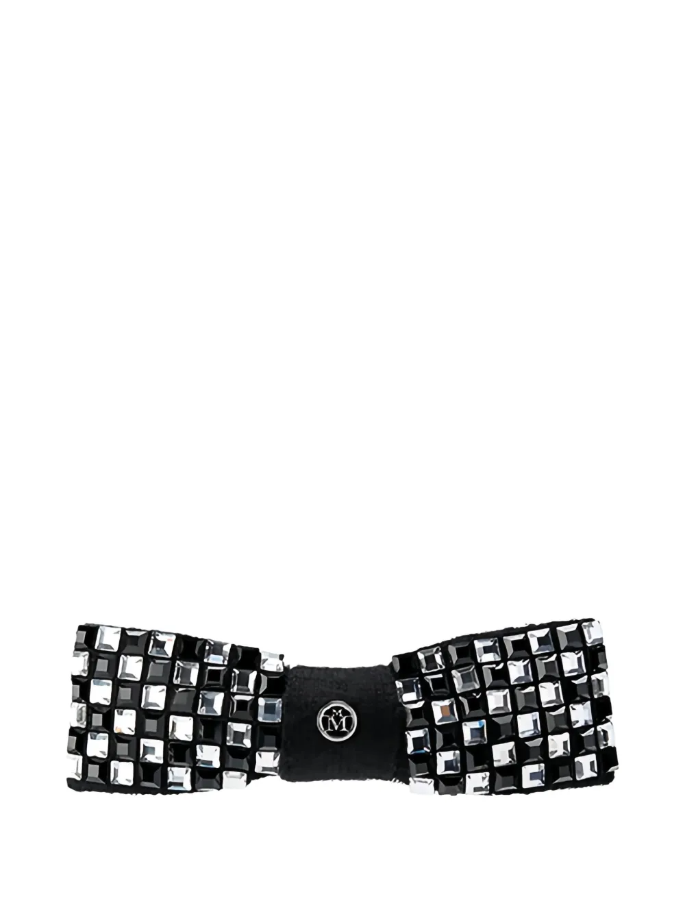 Maison Michel ビジューリボン ヘアクリップ - ブラック Maison Michel ビジューリボン ヘアクリップ - ブラック